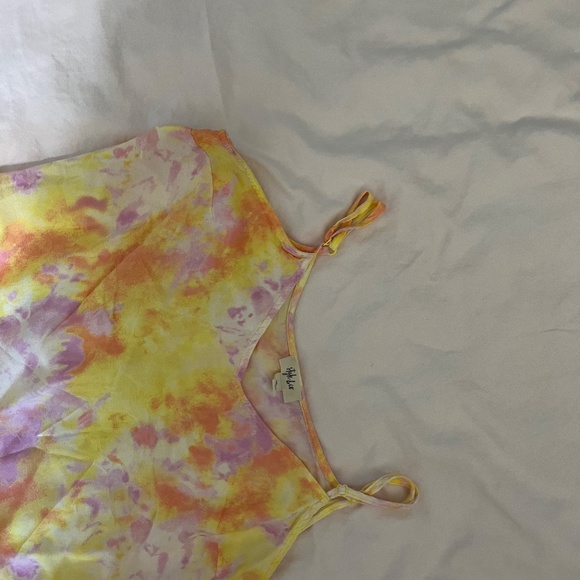Tie Dye Style & Co Slip Maxi Dress size PXL - Picture 6 of 7